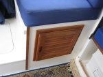 (SEA3PO) teak cabinet under seat