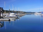 The only boat at the Friday Harbor guest dock as well.