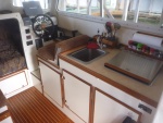 Starboard side & new Formica counter tops.