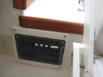 AC Panel beside helm seat