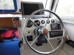 Garmin 4210, Raymarine Smartpilot, Honda Instruments, Compass