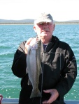 
EAGLE LAKE TROUT, CAUGHT ABD RELEASED OCT, '08
