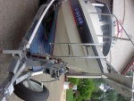 Beach Ladder on Trailer-Easy Boarding!