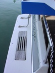 Swimstep and ladder on stern.Name to be changed soon!