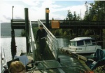 (R/J): Going fishing! Jeff (Immacu-Nada) on the gangway with gear in hand.