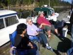 Brats on the dock. Tanya (C-Renity)
Janet (Dreamer) Roger (Sensei)
Donna (Foggy Dew)