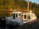 SleepyC with C'YA rafted toat the 08 Sequim Bay SP CBGT.