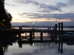 sundown at Blake Island