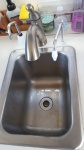 I  installed a new faucet, a 20 micron filtered hand pump, and a raw water foot pump.