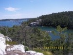 Coverage Portage Cove in Frazier Bay Georgian Bay