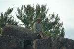 ALan Top of Croker ISland