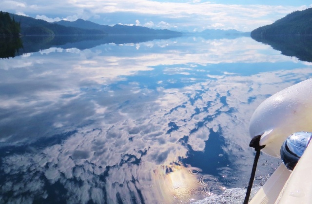 10.  Oct  Mirror Surface on Johnstone Strait