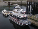 Preparing for the 2011 Port Townsend Rowing races.  SleepyC providing safety boat services along side Plan C and Mettle.