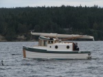 Cool Tug/trawler home built out of Port Townsend, stayed at SqBSP for the weekend.