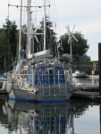 Incredible aluminum sail boat. Out of Florida, by way of the 