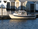 Current Affair.  I see this boat in Port Angeles often, but have never seen anyone around.  Anybody know her?  Interesting Registration placement.