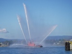 Putting a lot of water into the air.  Navy Days at Victoria, BC, 2007