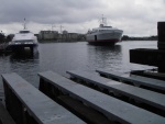 Victoria ferries, the Coho to Port Angeles, and the fast cat Victoria Express our of Seattle.