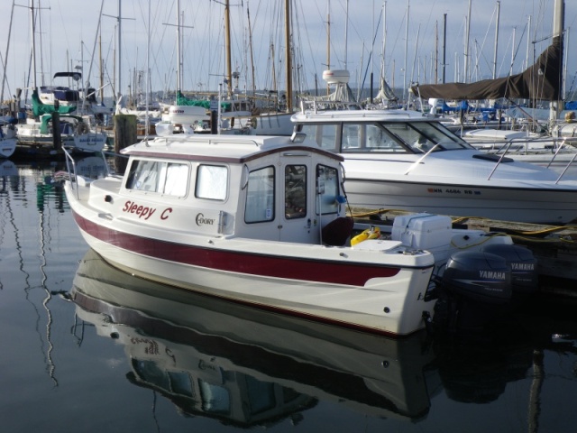 Morning light at Boat Haven, Port Townsend.  Not often photoed from this angle.