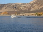 Fishing platforms along the shoreline