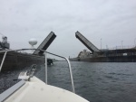 Entering the McNary lock