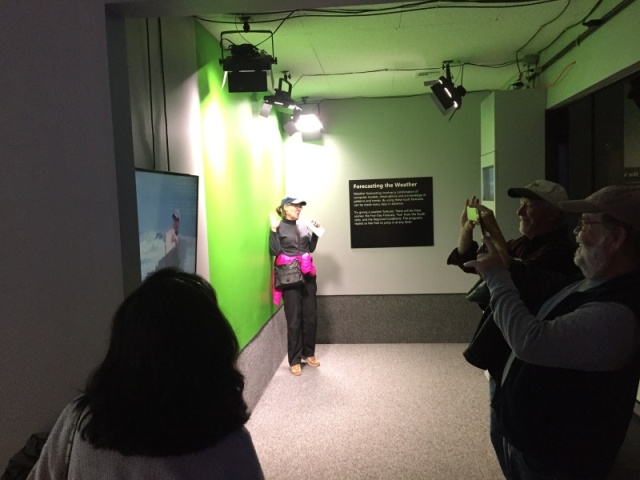 Green Screen interactive display in Museum