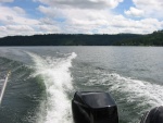 Heading for home on Lake Coeur d\'Alene