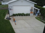 shouldve been the power mover, but momma closed the garage and put her tomatoes there to protect them from a weather front going by