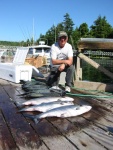 Barkley Sound Salmon, limits of King and Coho each day