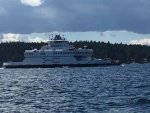 Small B.C. ferry serving the Gulf Islands