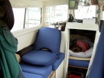 The West Marine folding seat.