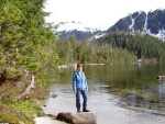 JoLee by the alpine lake