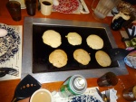 Hot cakes--two variety!