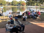 The C-Brats in attendance at the meeting.