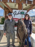 73 pound Halibut - Seiku was good to us in 2022