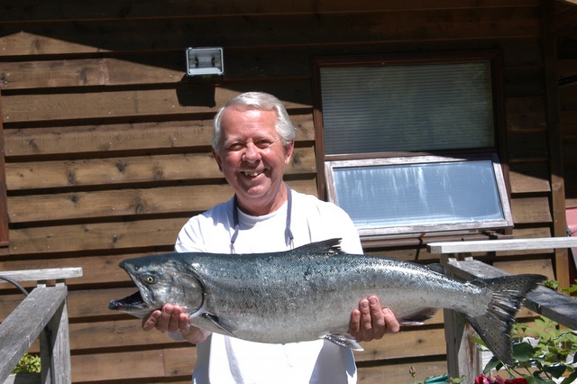 Nice King Salmon From British Columbia