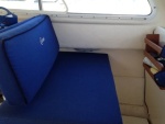 Bench seat (reverses for dinette/converts dinette into berth)