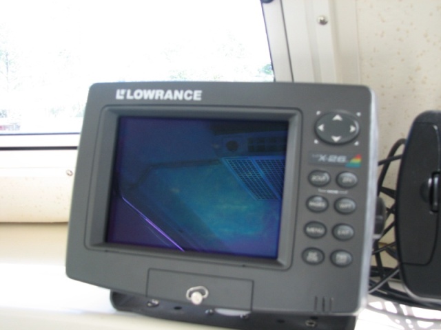 Lowrance LXC 25 HD, gps plotter and fish finder