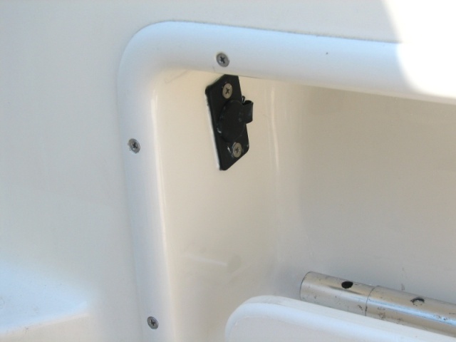 Cigarette lighter plug under cockpit combing--for inflatable pump, lights, boom box etc