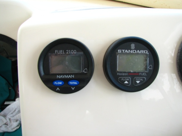 Flow meters ready to go (one SH the other Navman)