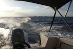 San Carlos Bay, near Fort Myers....just a little rough...back wind from Ida.