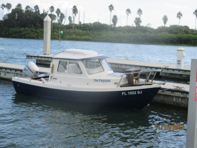 Fishing platform up front