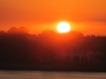 Sunset over New Smyrna Beach