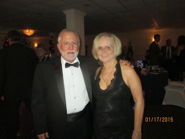 Stan and Peggy at the Commordores Ball 2015