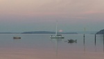 Moonset from West Beach on Orcas