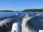 Homeward bound - a lovely autumn day cruise