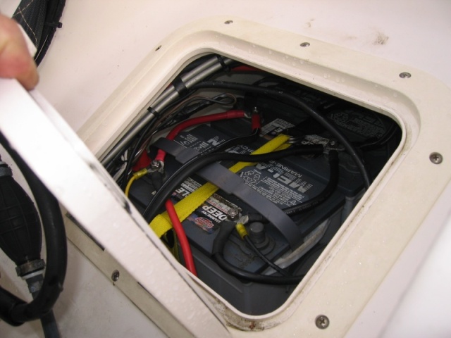 Starboard Battery Compartment