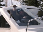 Installing clear windshield to replace tinted glass installed from factory.