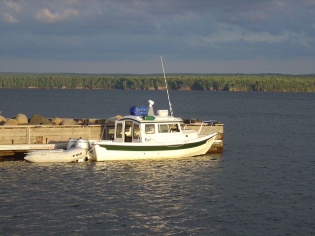 The sun allways shines on a dory