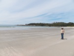 A hike at the Hakai Institute.